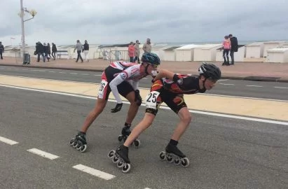 RMCS : Roller Maine Coeur de Sarthe. championnat de France Marathon à calais