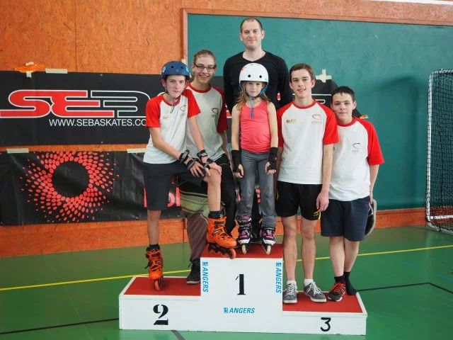 RMCS : championnat régional de roller freestyle à Angers. Roller Maine Coeur de Sarthe